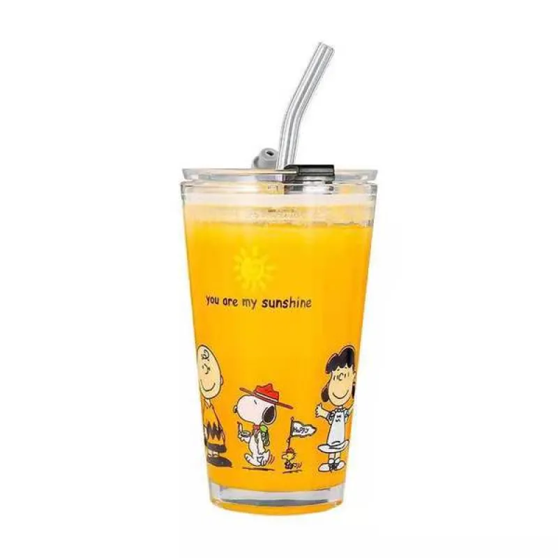 Fun Graffiti glass straw