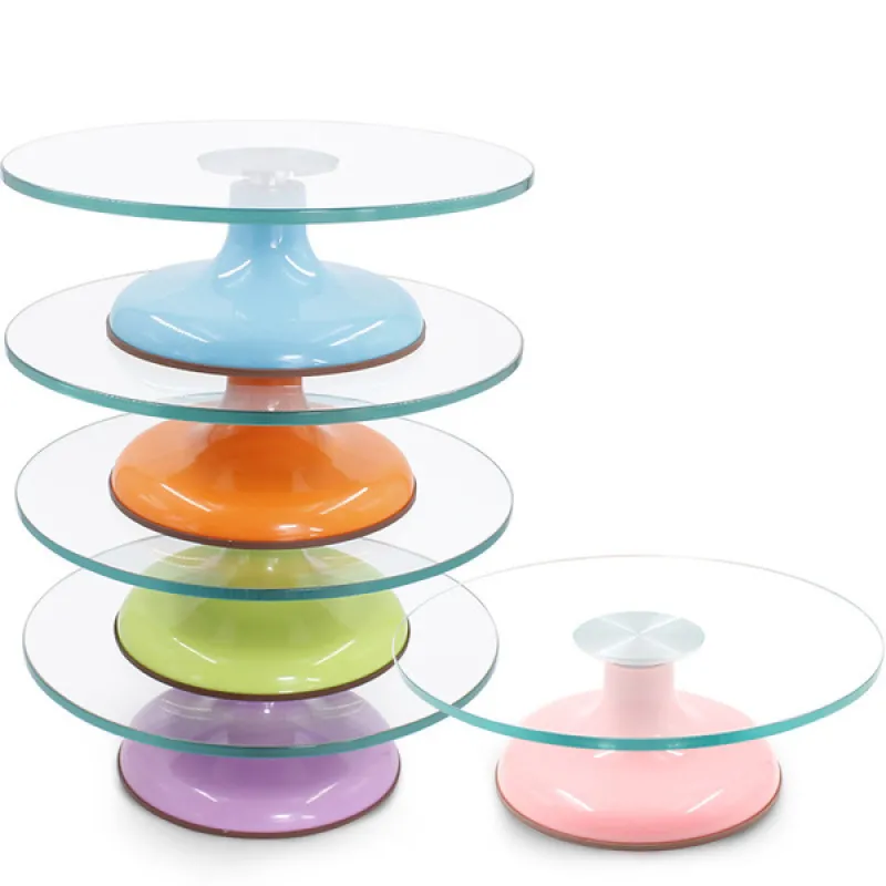 Tempered glass Turn table